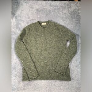 Madewell Men's Green Sweater wool medium